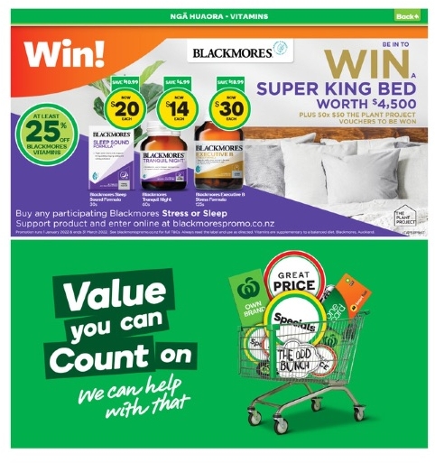 Woolworths Mailer (Countdown)