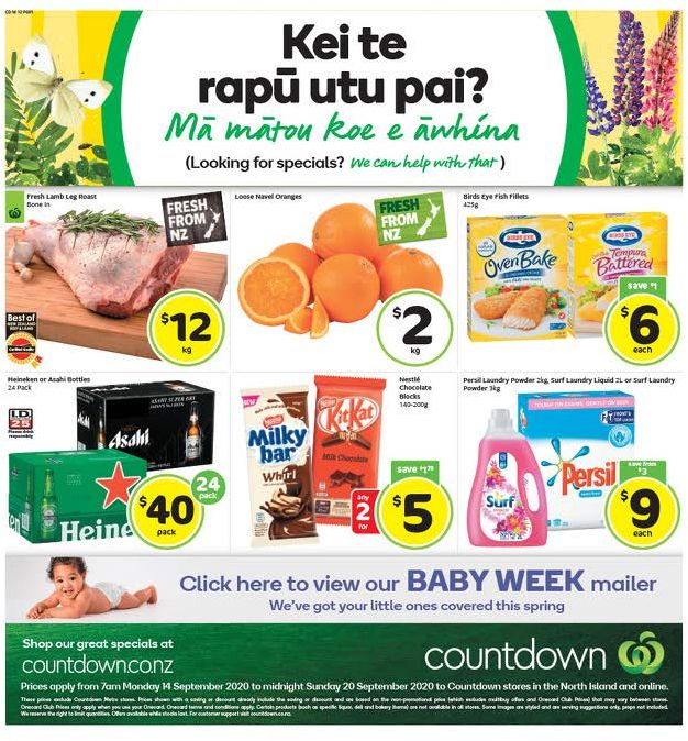 Woolworths Mailer (Countdown)
