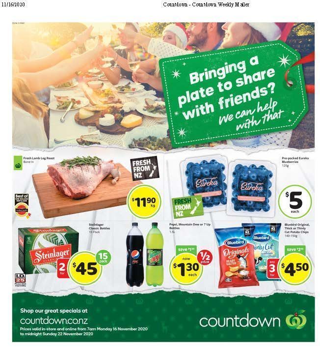 Woolworths Mailer (Countdown)