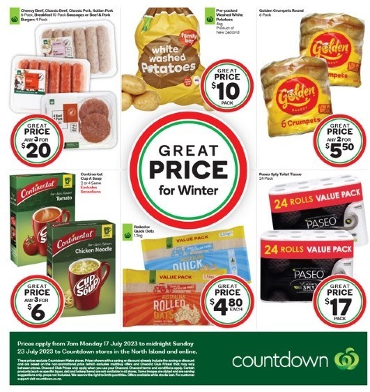 Woolworths Mailer (Countdown)