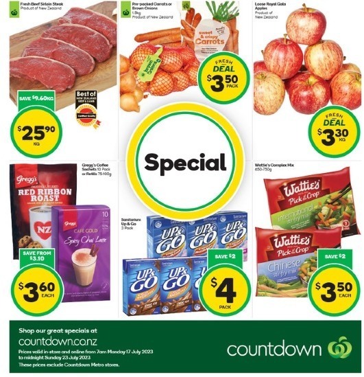 Woolworths Mailer (Countdown)