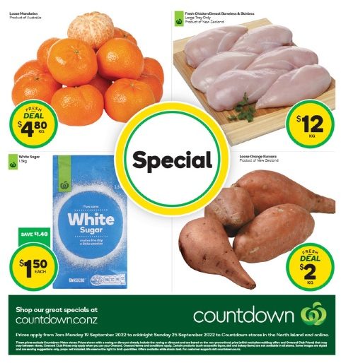 Woolworths Mailer (Countdown)