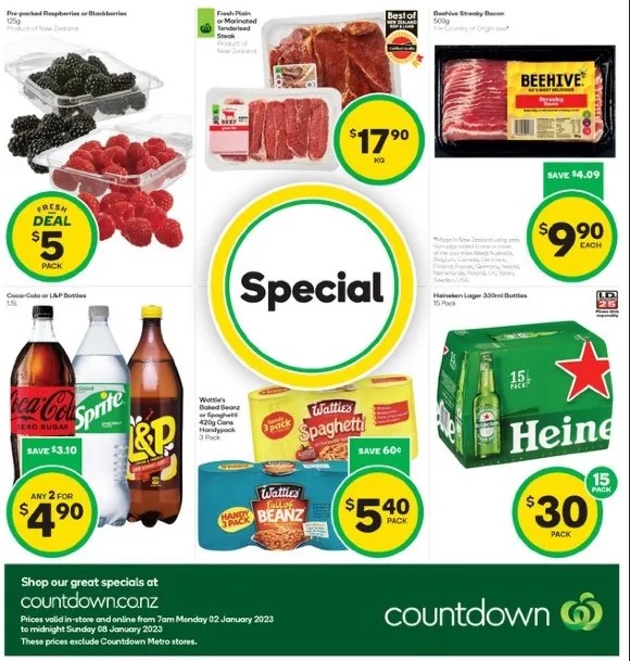 Woolworths Mailer (Countdown)
