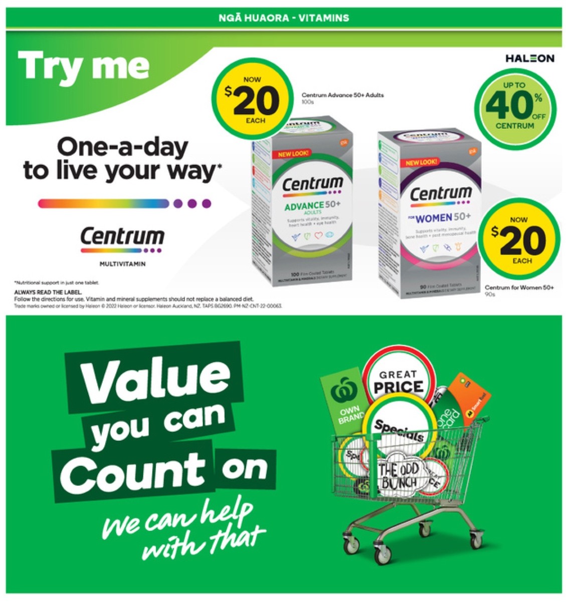 Woolworths Mailer (Countdown)