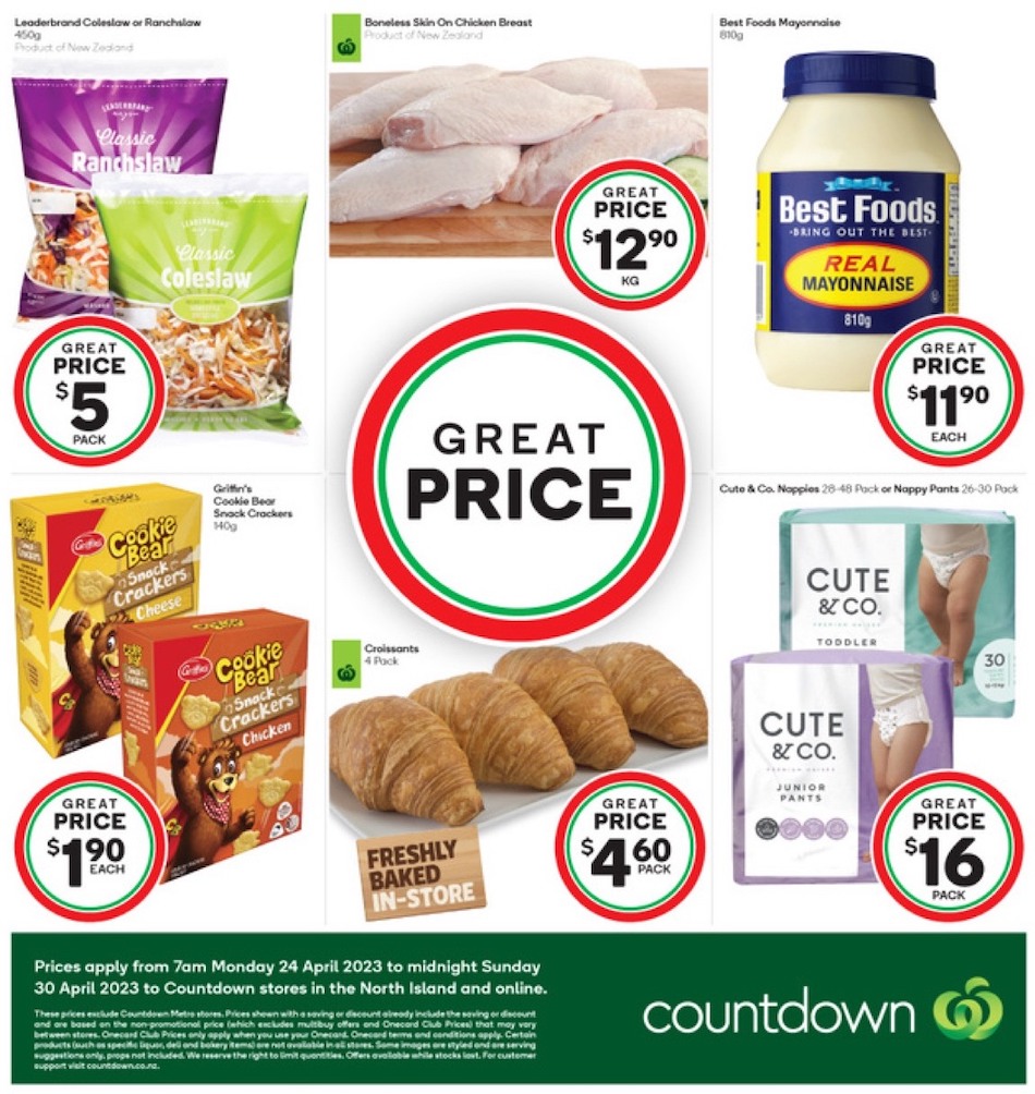Woolworths Mailer (Countdown)