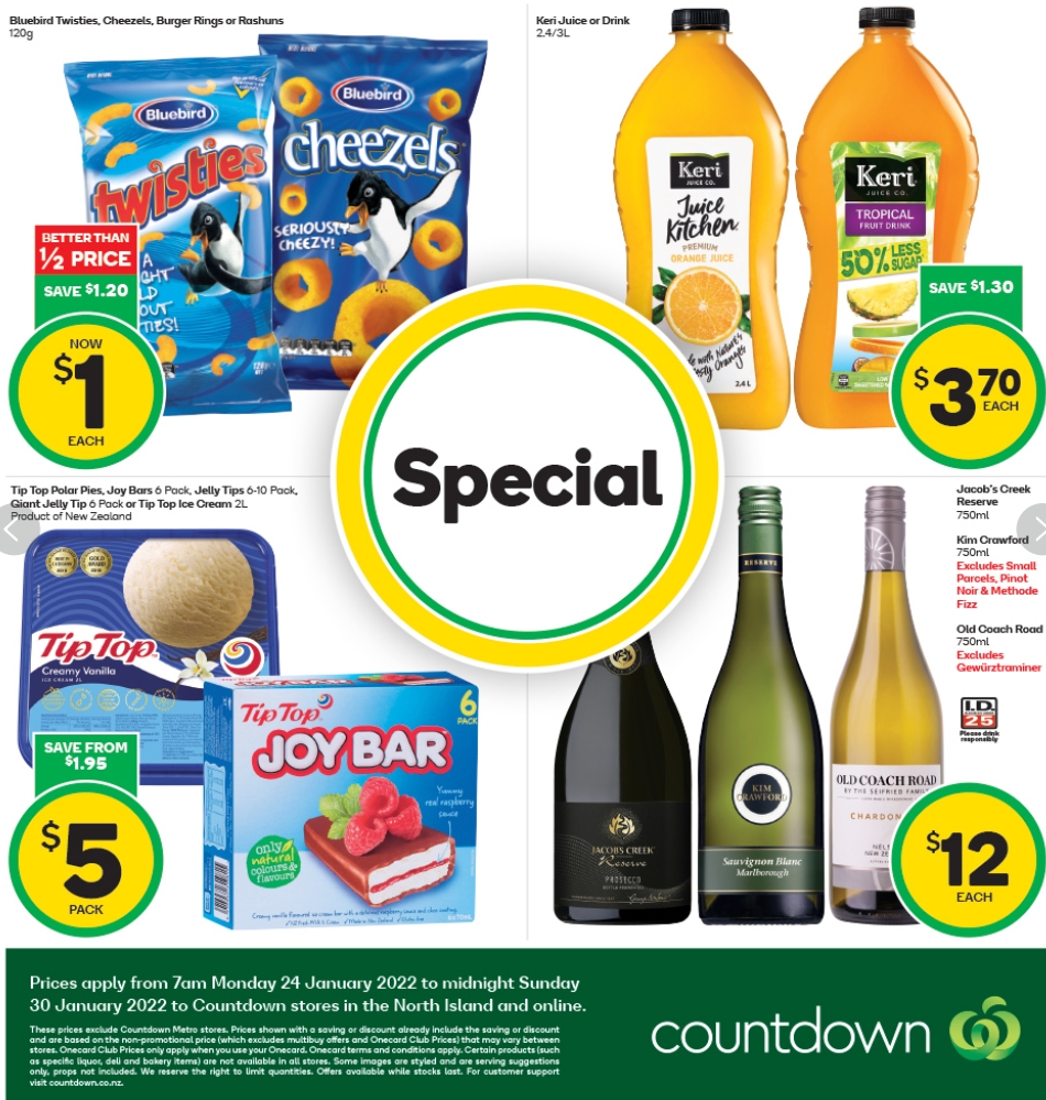 Woolworths Mailer (Countdown)