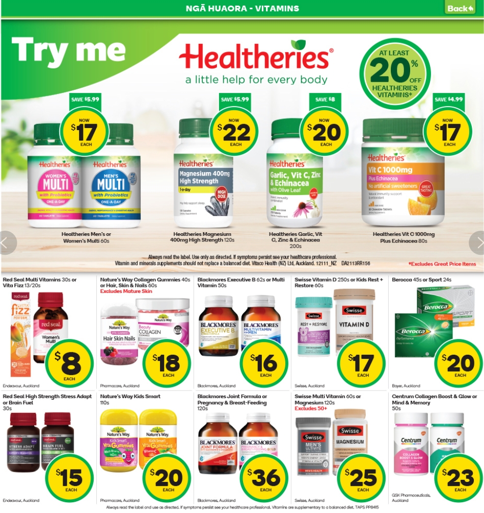 Woolworths Mailer (Countdown)