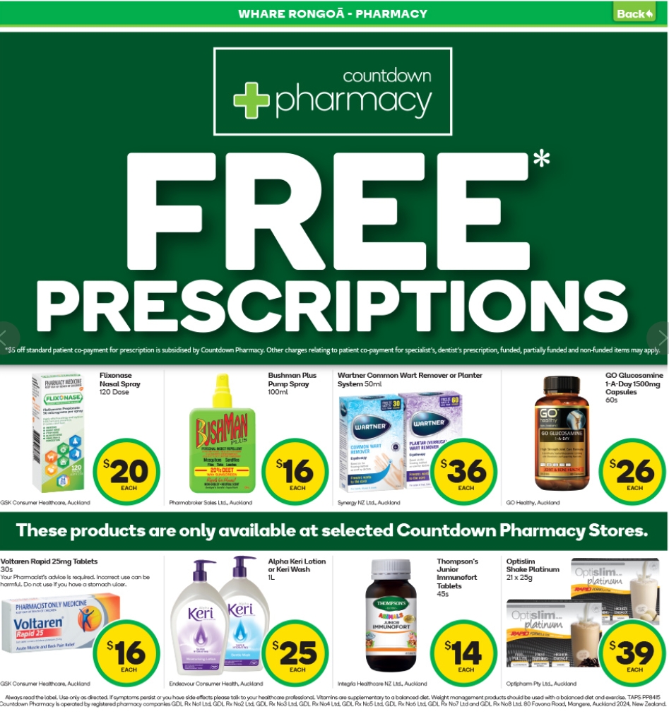 Woolworths Mailer (Countdown)