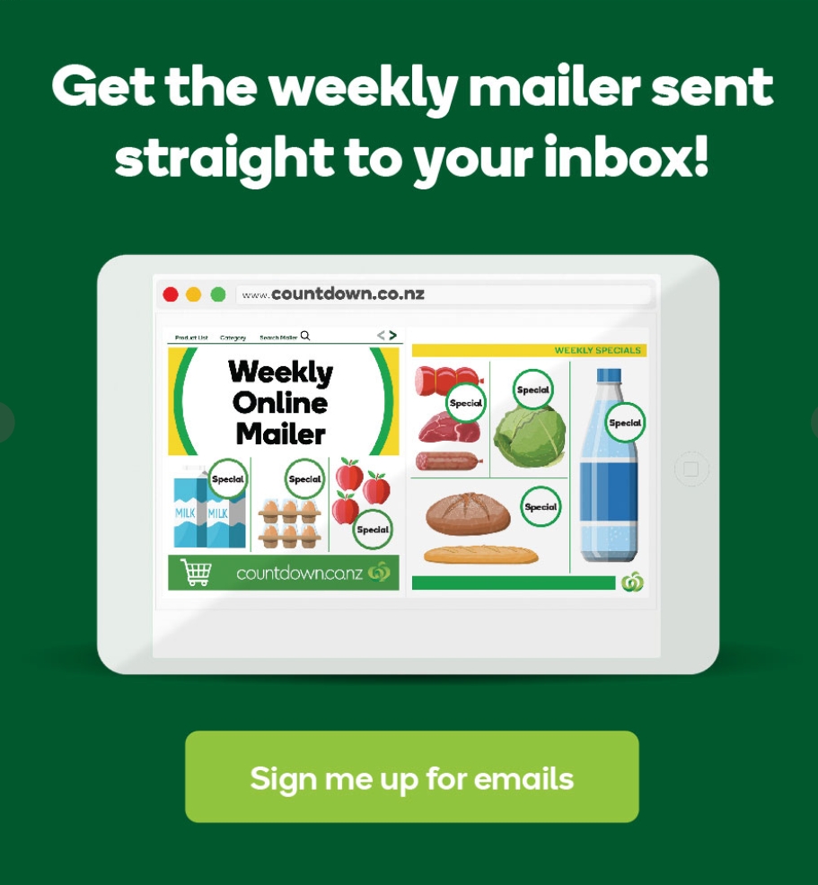 Woolworths Mailer (Countdown)