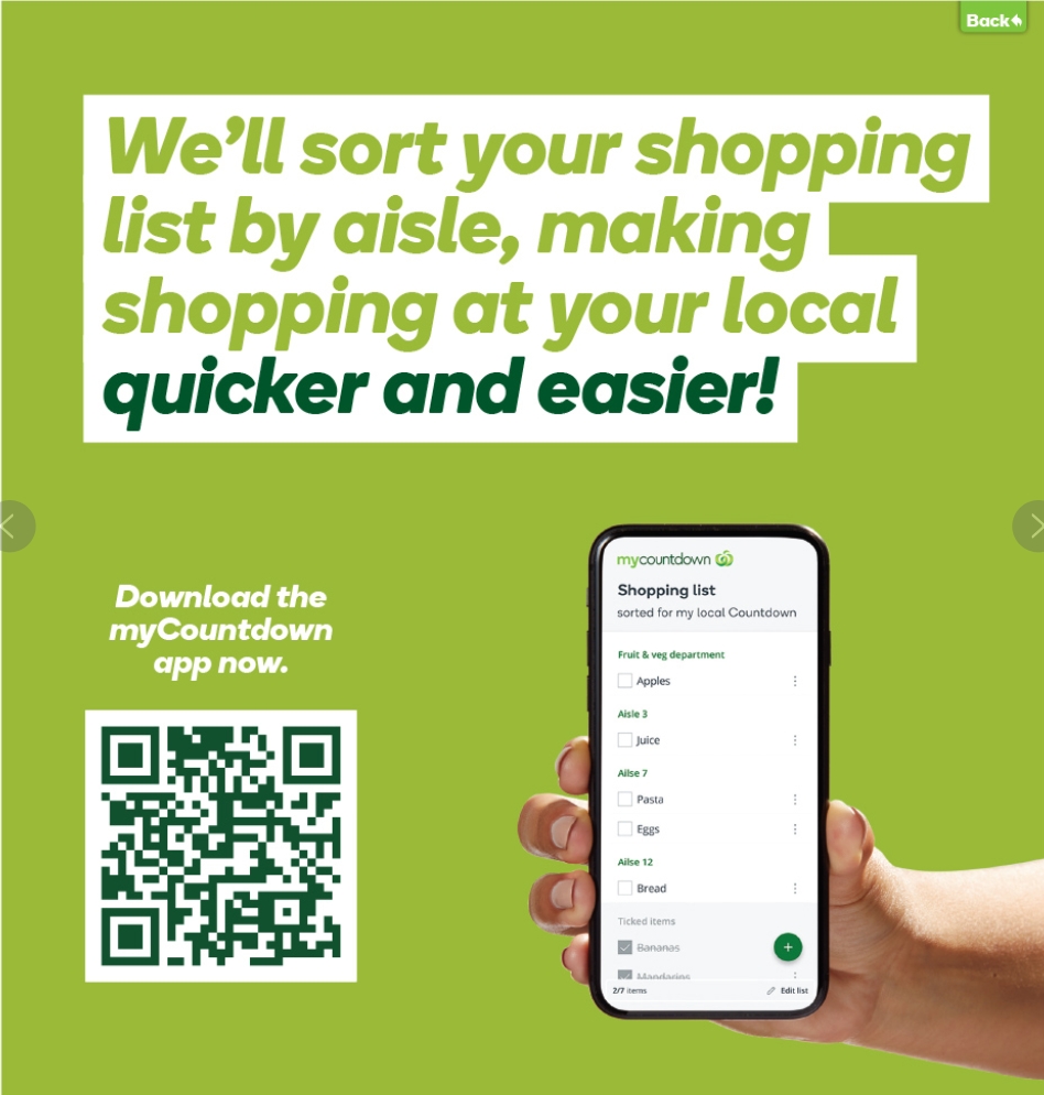 Woolworths Mailer (Countdown)