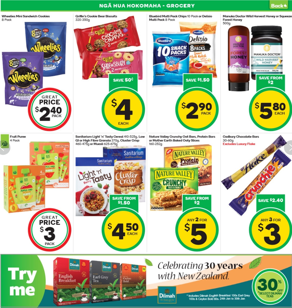 Woolworths Mailer (Countdown)