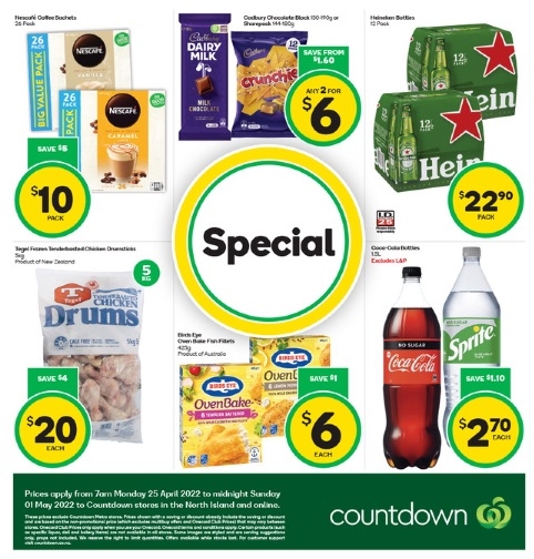 Woolworths Mailer (Countdown)
