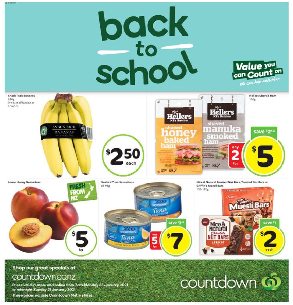 Woolworths Mailer (Countdown)