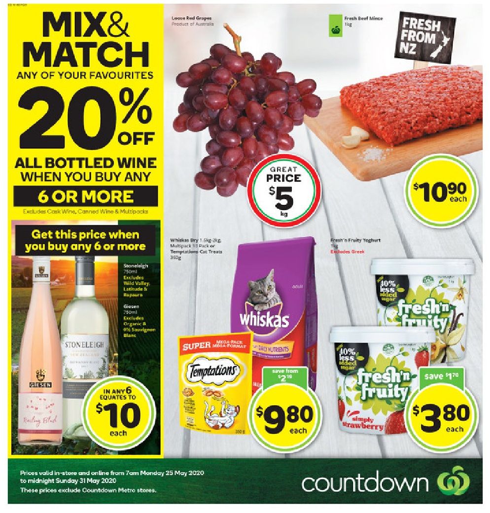 Woolworths Mailer (Countdown)