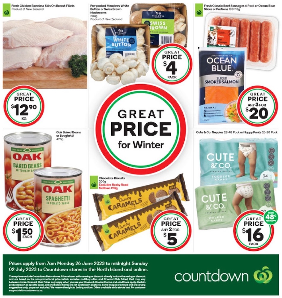 Woolworths Mailer (Countdown)