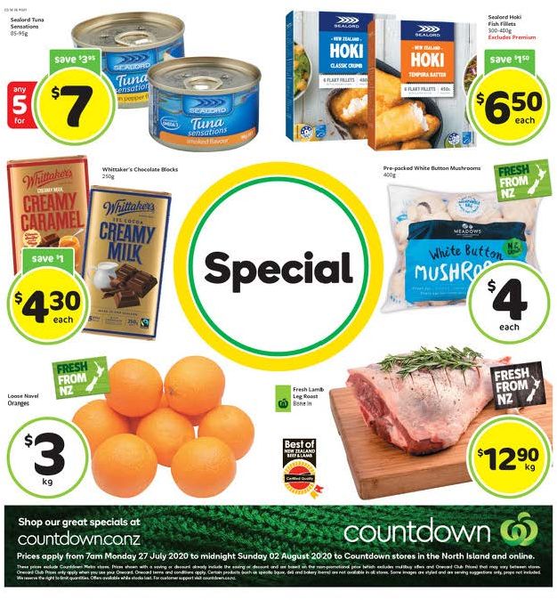Woolworths Mailer (Countdown)