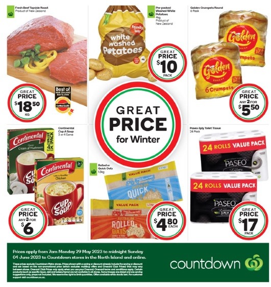 Woolworths Mailer (Countdown)