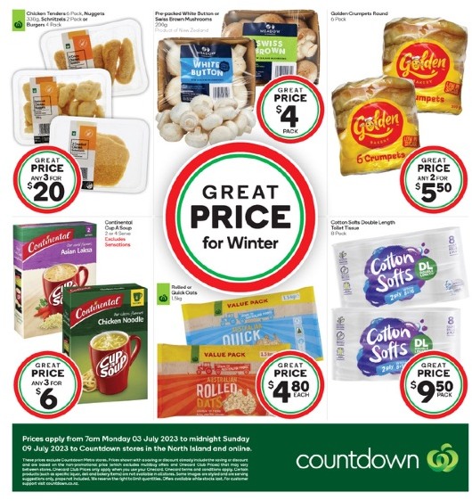 Woolworths Mailer (Countdown)