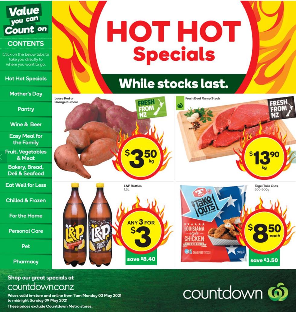 Woolworths Mailer (Countdown)
