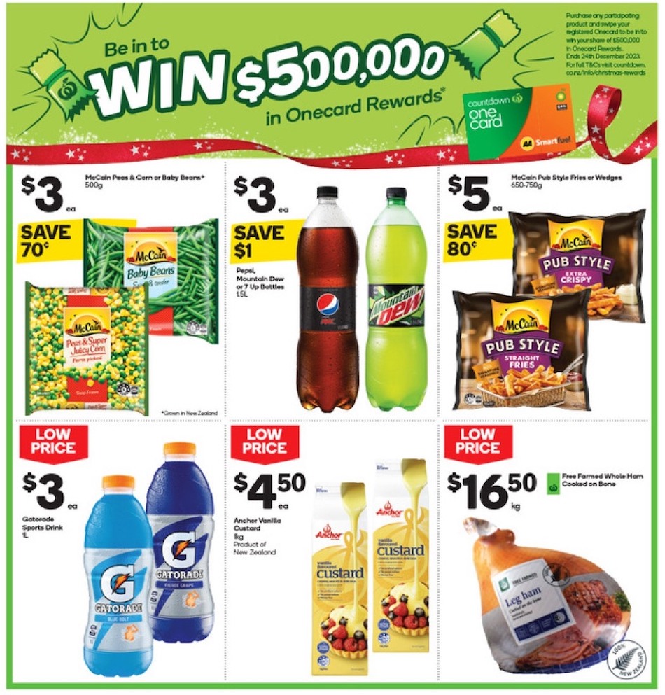 Woolworths Mailer (Countdown)