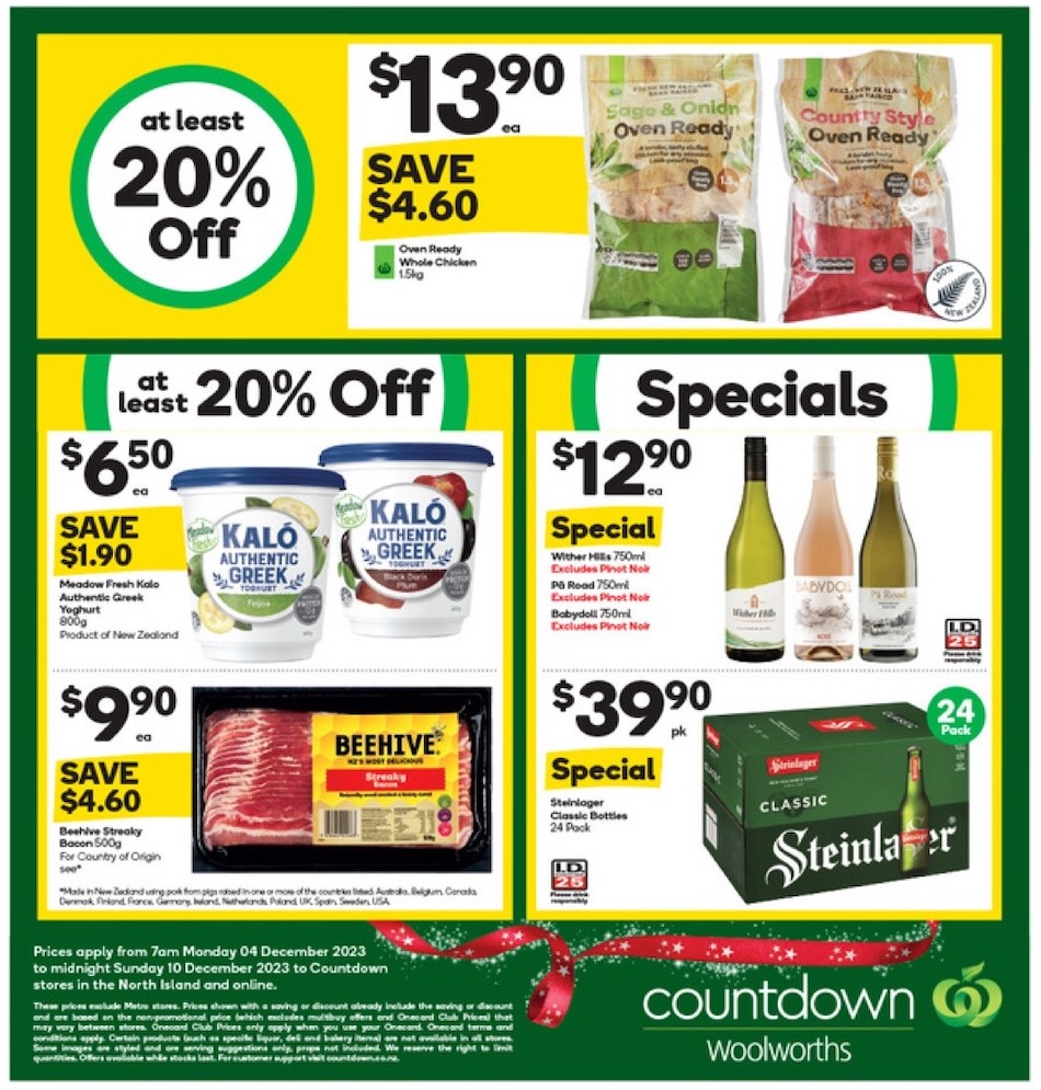Woolworths Mailer (Countdown)
