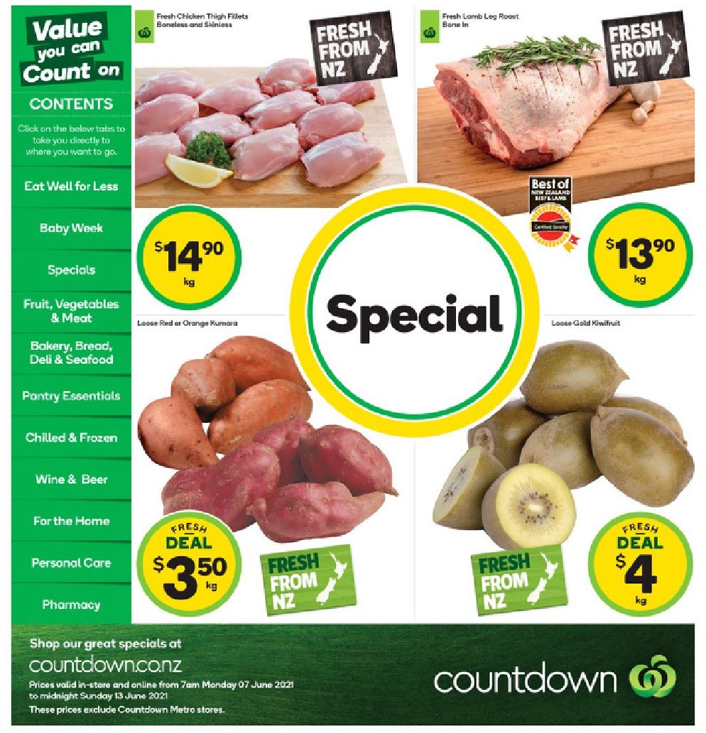 Woolworths Mailer (Countdown)