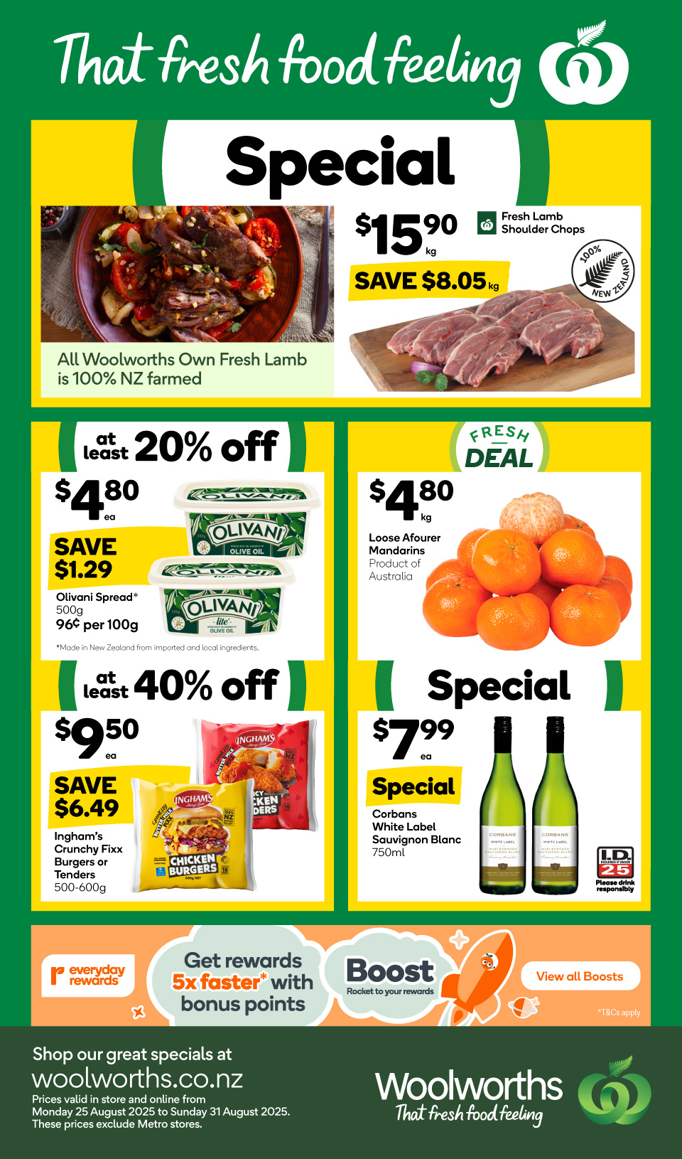 Woolworths Mailer (Countdown)