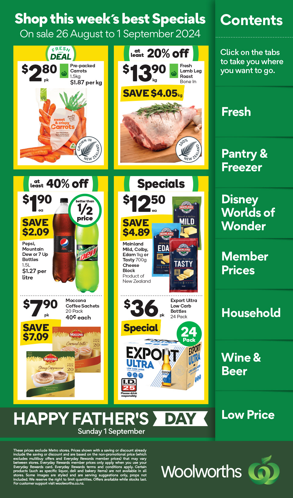 Woolworths Mailer (Countdown)