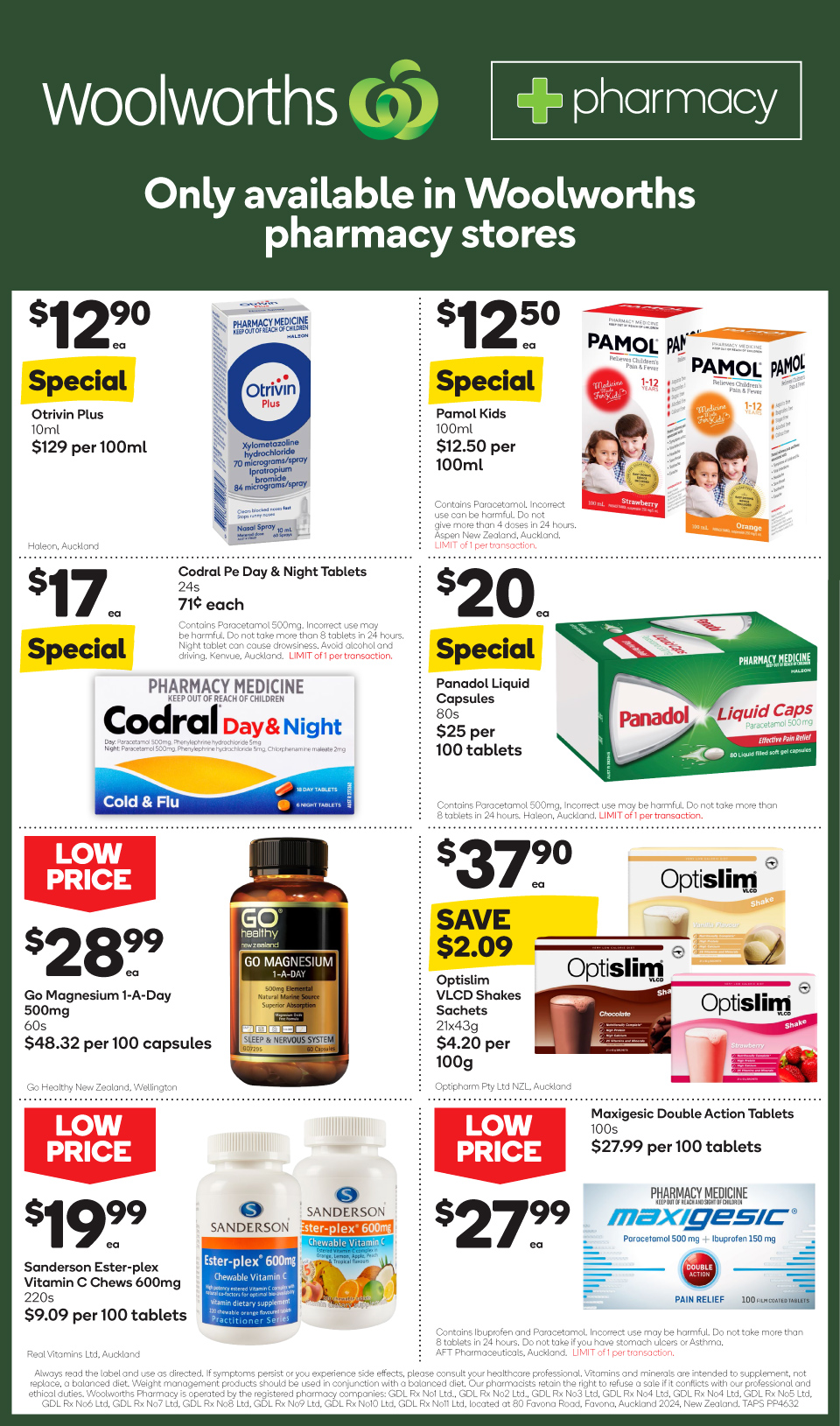 Woolworths Mailer (Countdown)