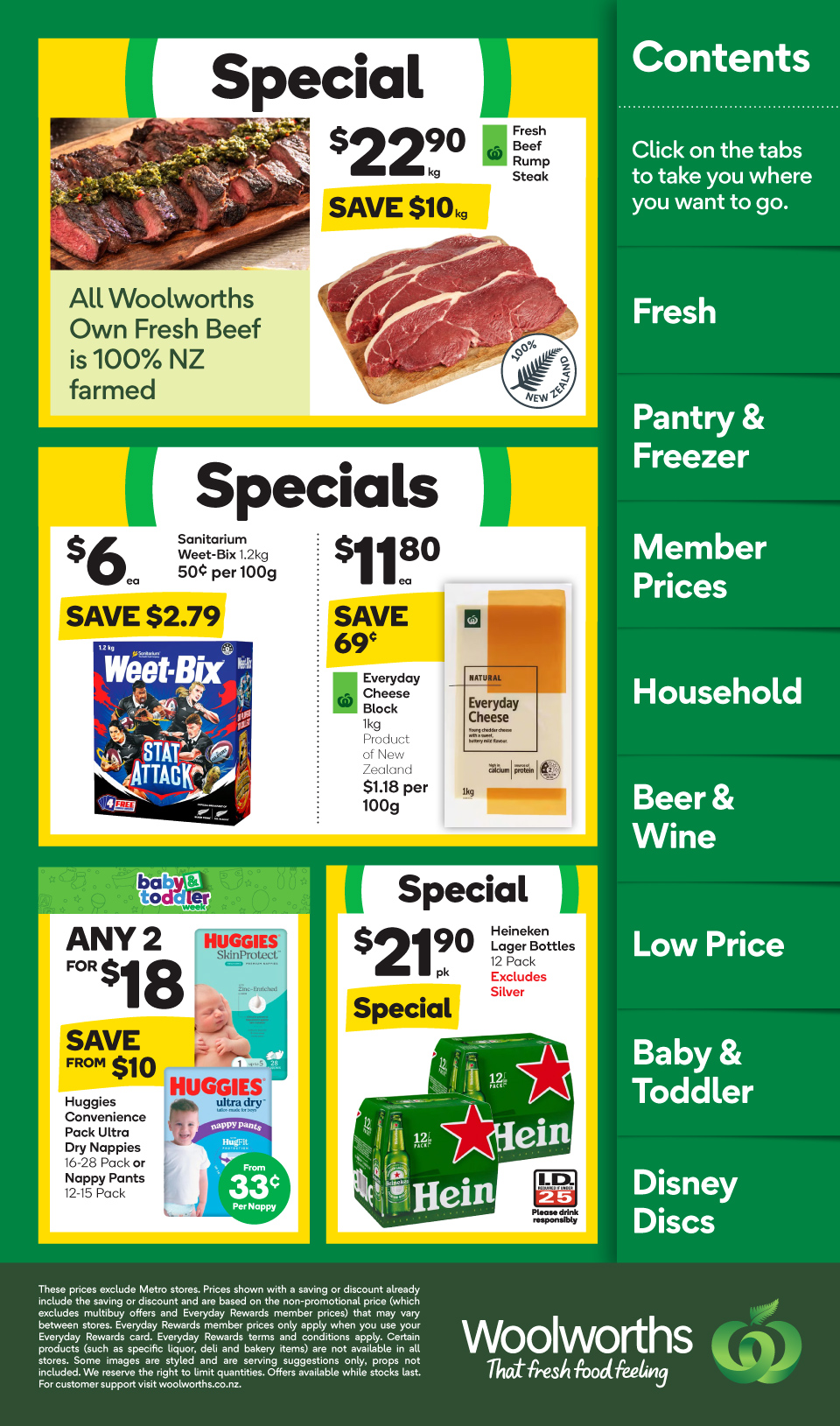 Woolworths Mailer (Countdown)