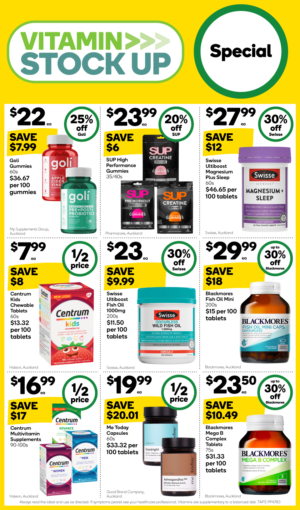 Woolworths Mailer (Countdown)