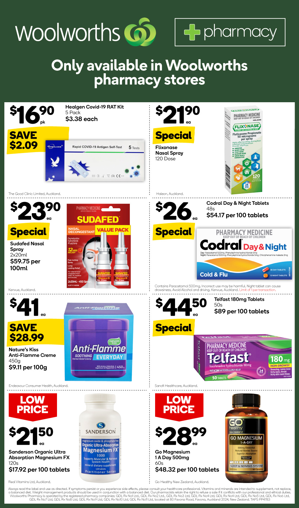 Woolworths Mailer (Countdown)