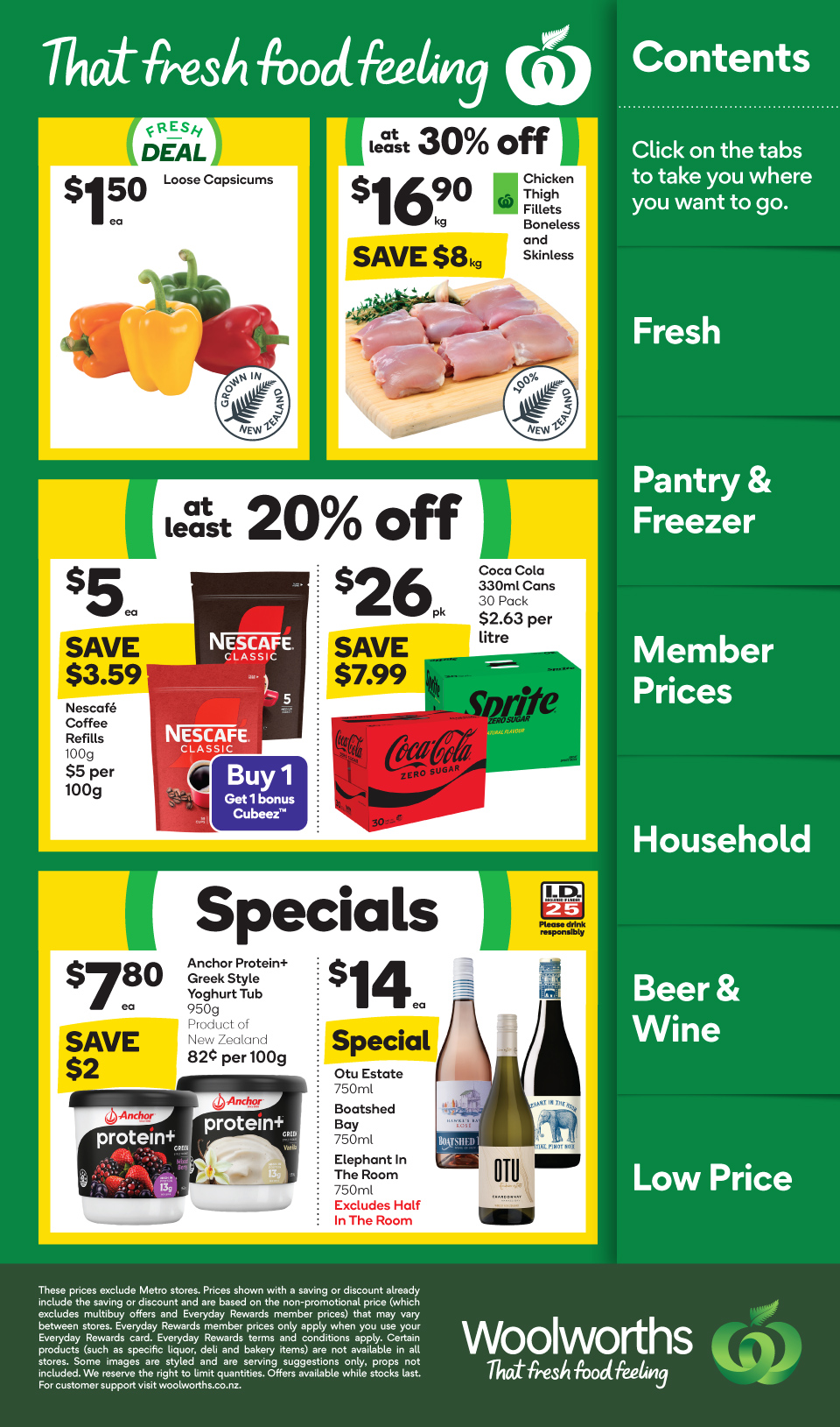 Woolworths Mailer (Countdown)