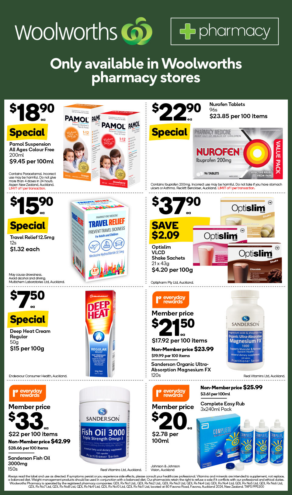 Woolworths Mailer (Countdown)