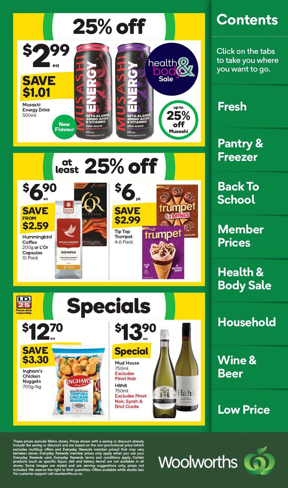 Woolworths Mailer (Countdown)