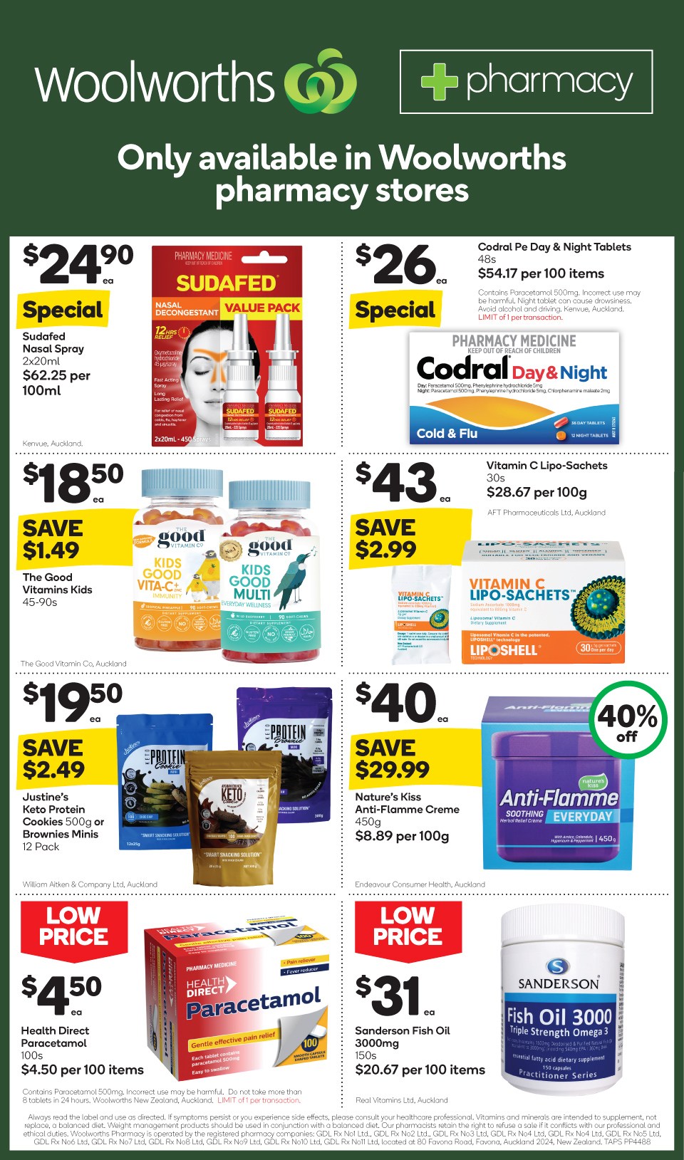 Woolworths Mailer (Countdown)