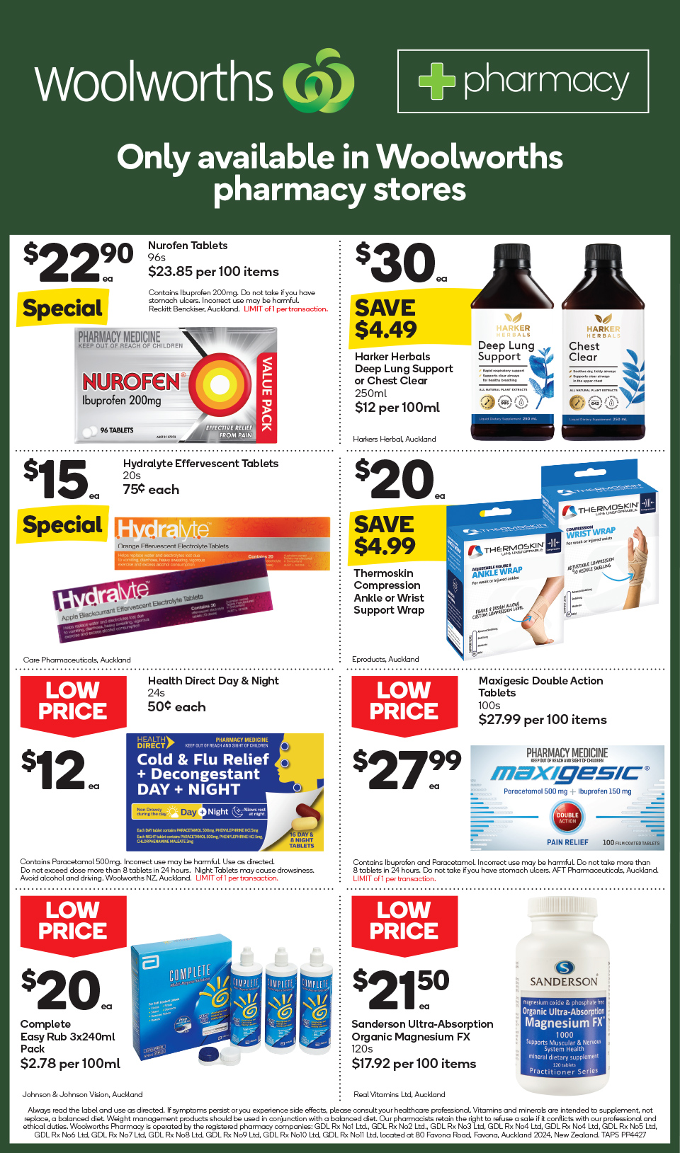 Woolworths Mailer (Countdown)