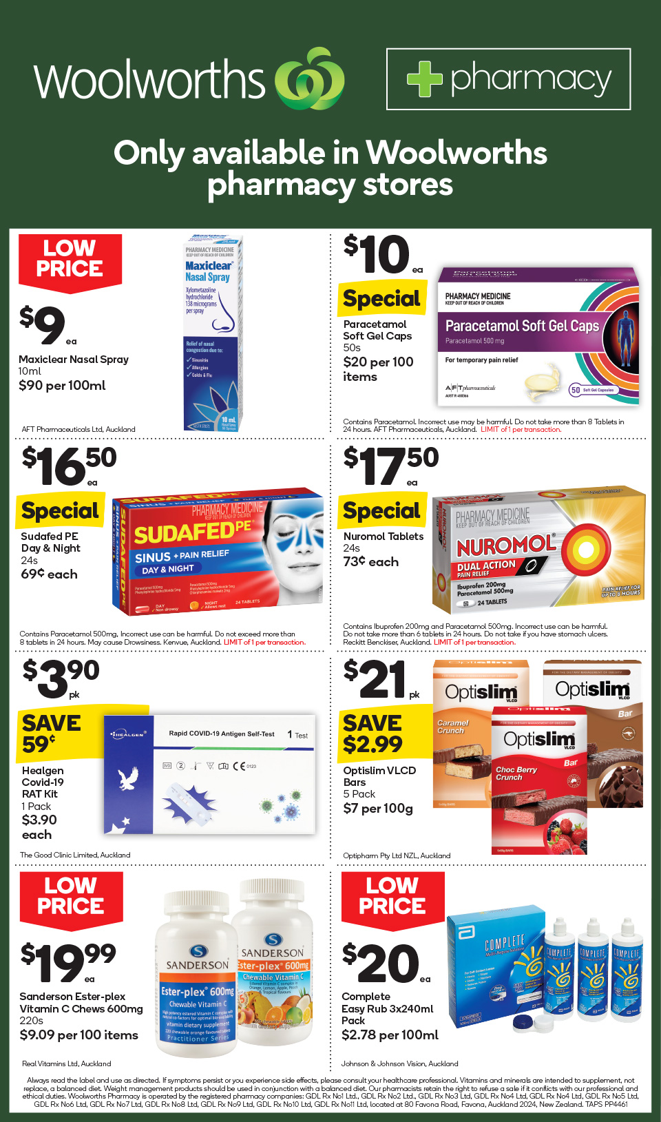 Woolworths Mailer (Countdown)