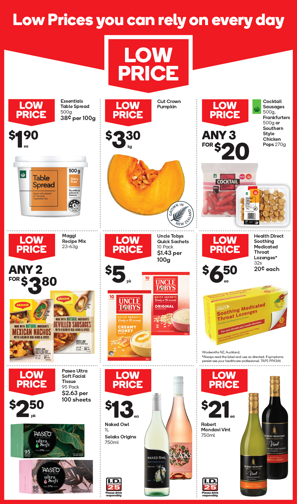 Woolworths Mailer (Countdown)