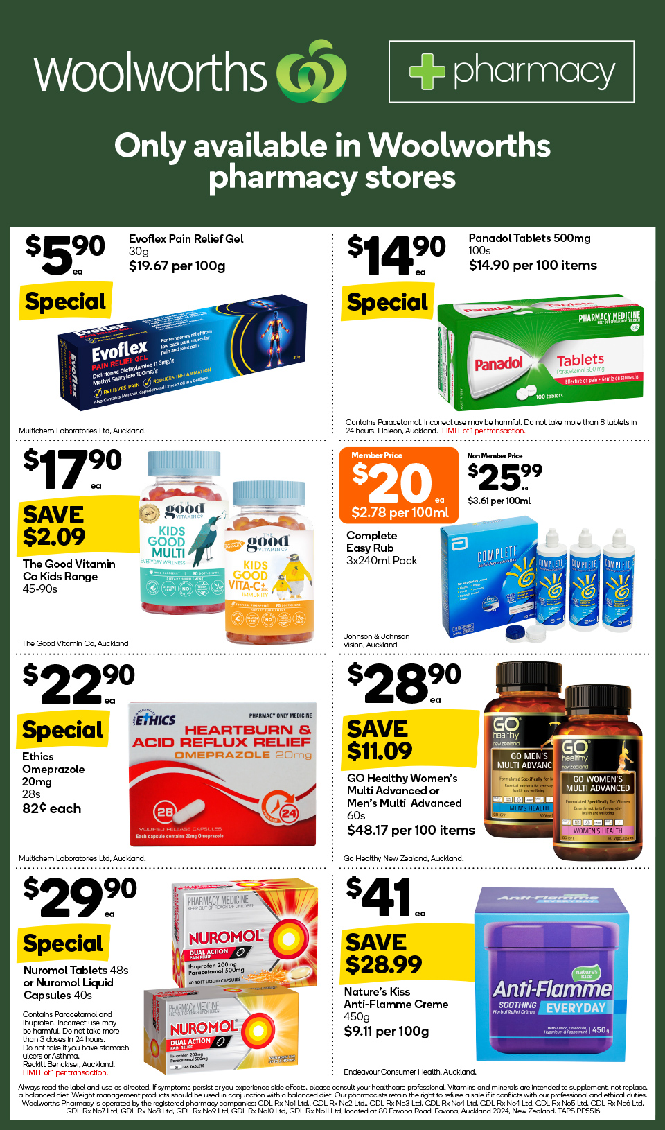 Woolworths Mailer (Countdown)