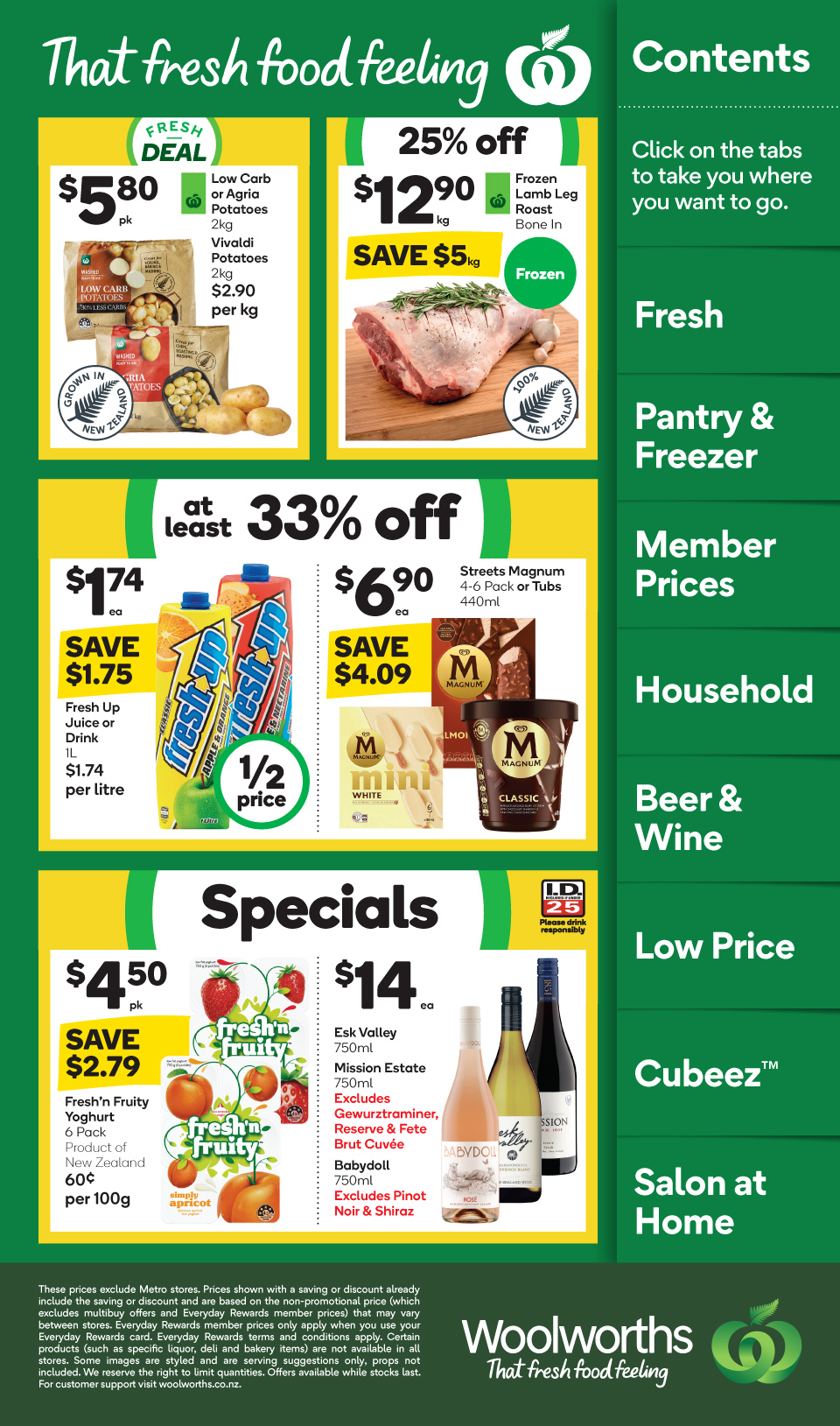 Woolworths Mailer (Countdown)