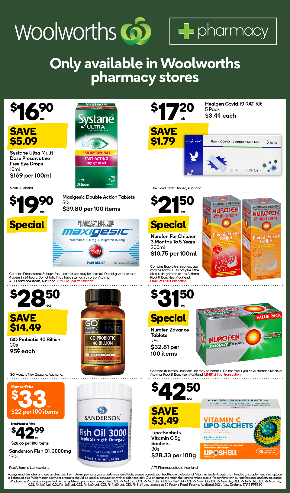 Woolworths Mailer (Countdown)