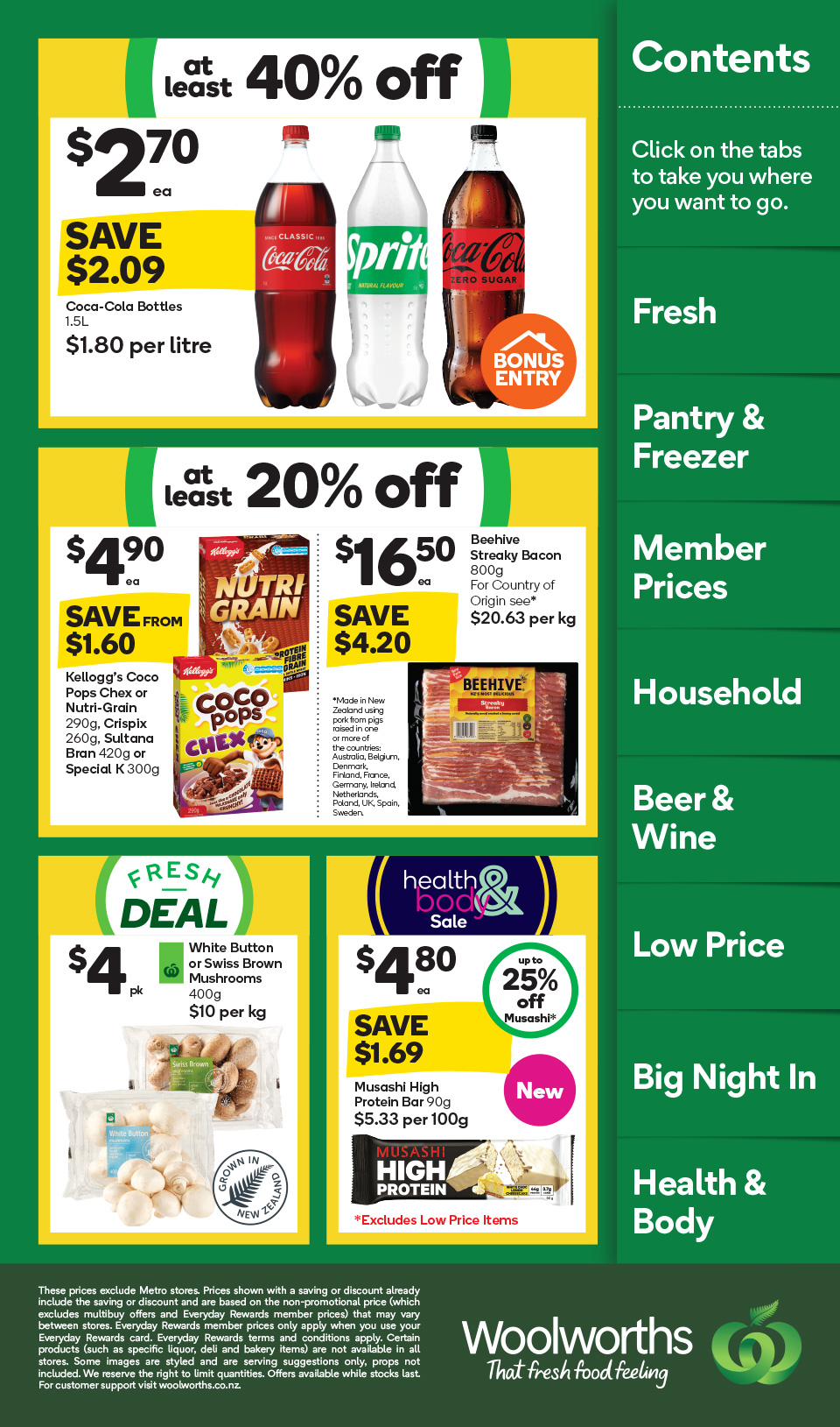 Woolworths Mailer (Countdown)
