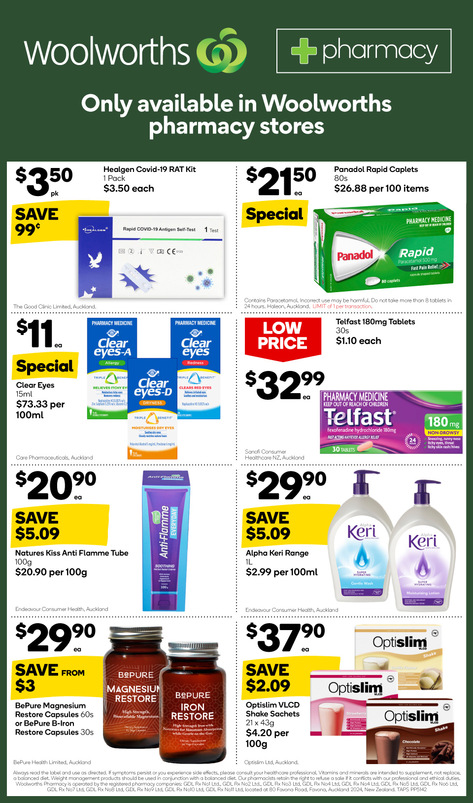 Woolworths Mailer (Countdown)