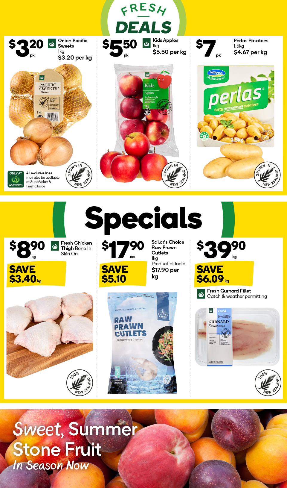 Woolworths Mailer (Countdown)