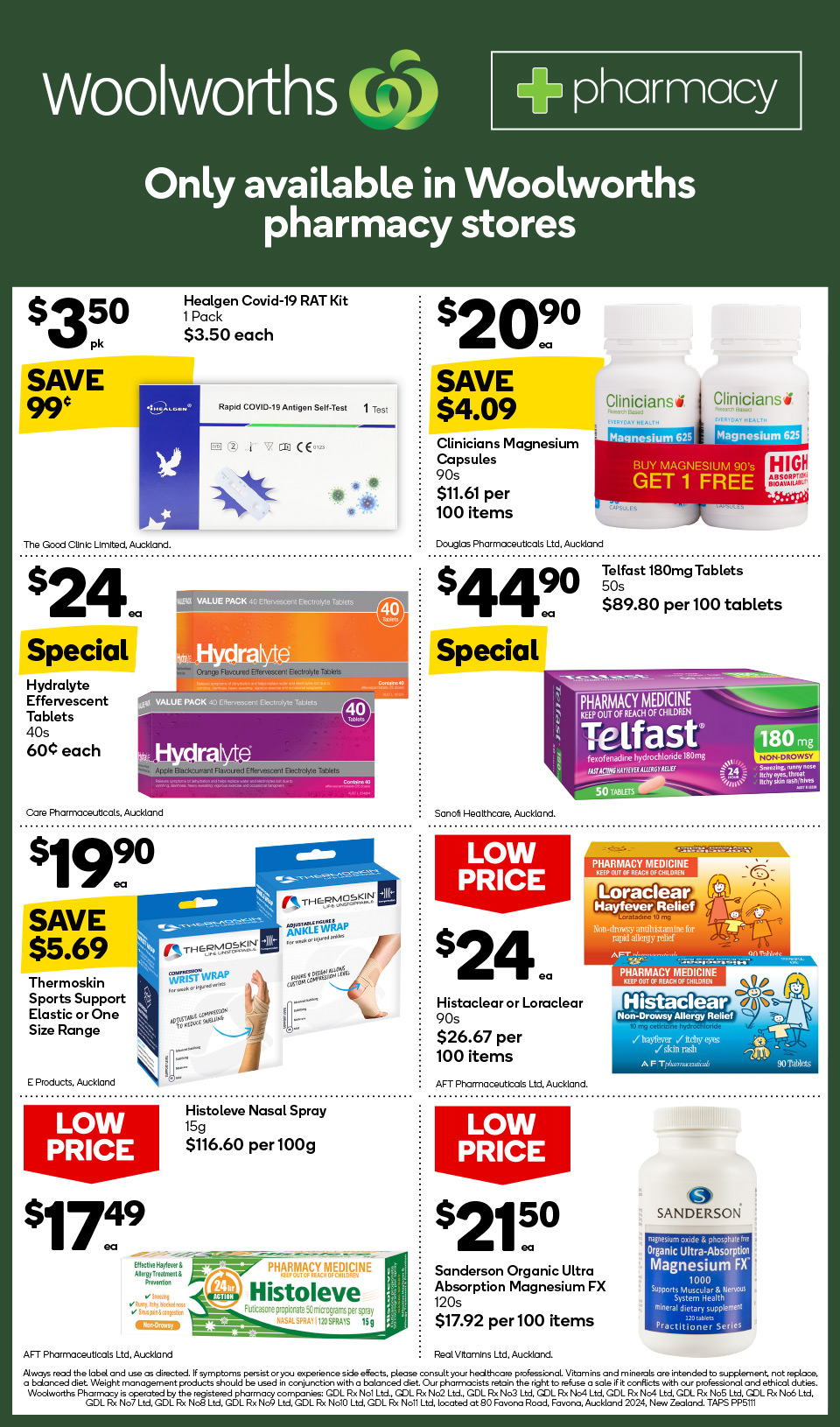 Woolworths Mailer (Countdown)