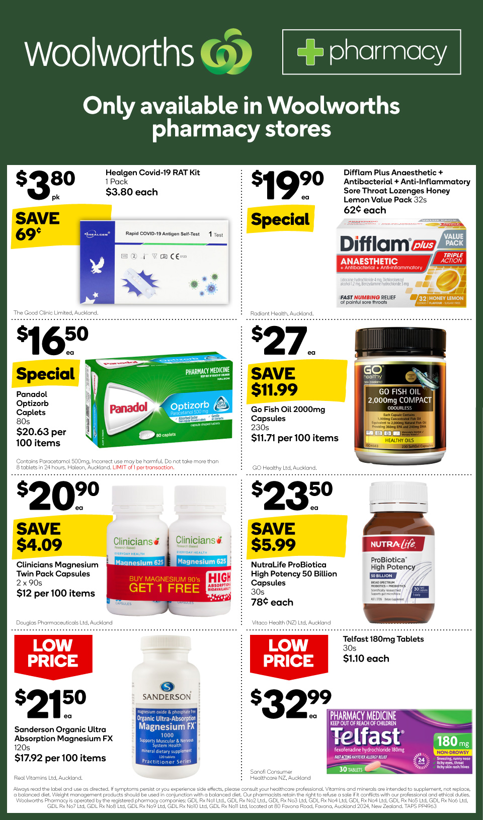 Woolworths Mailer (Countdown)