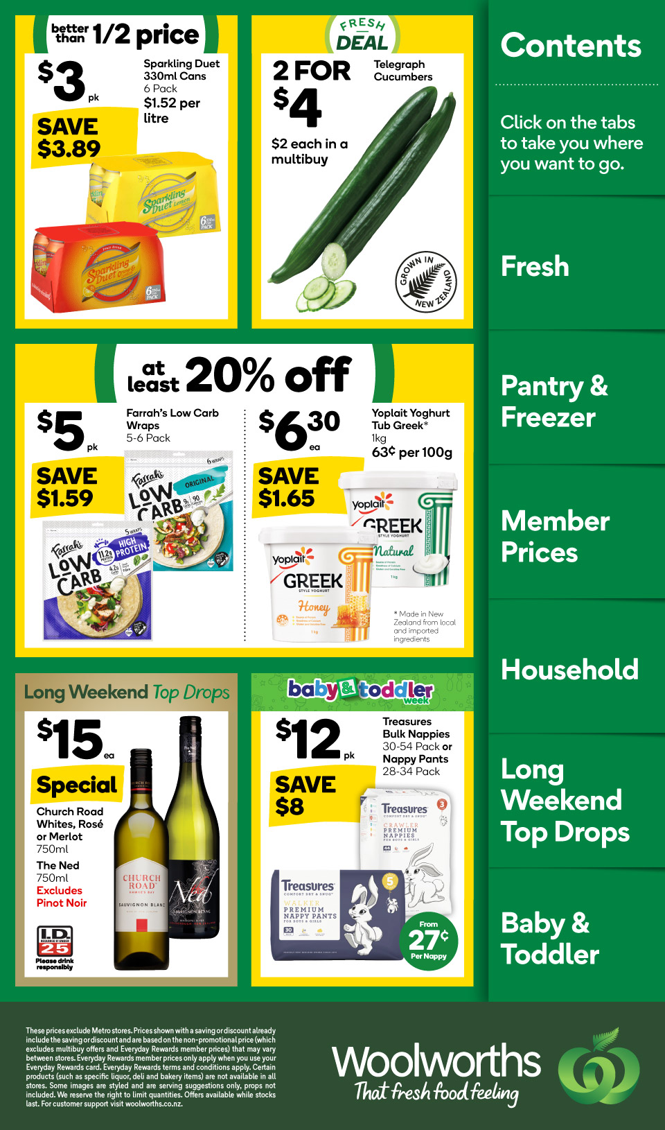 Woolworths Mailer (Countdown)
