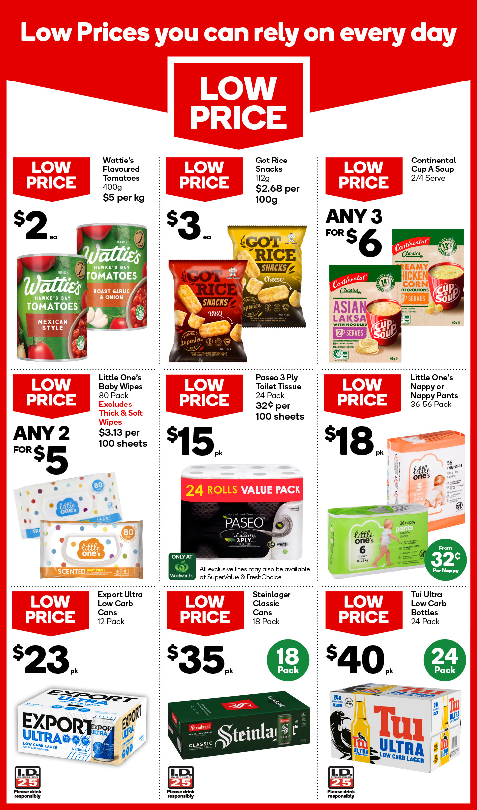 Woolworths Mailer (Countdown)