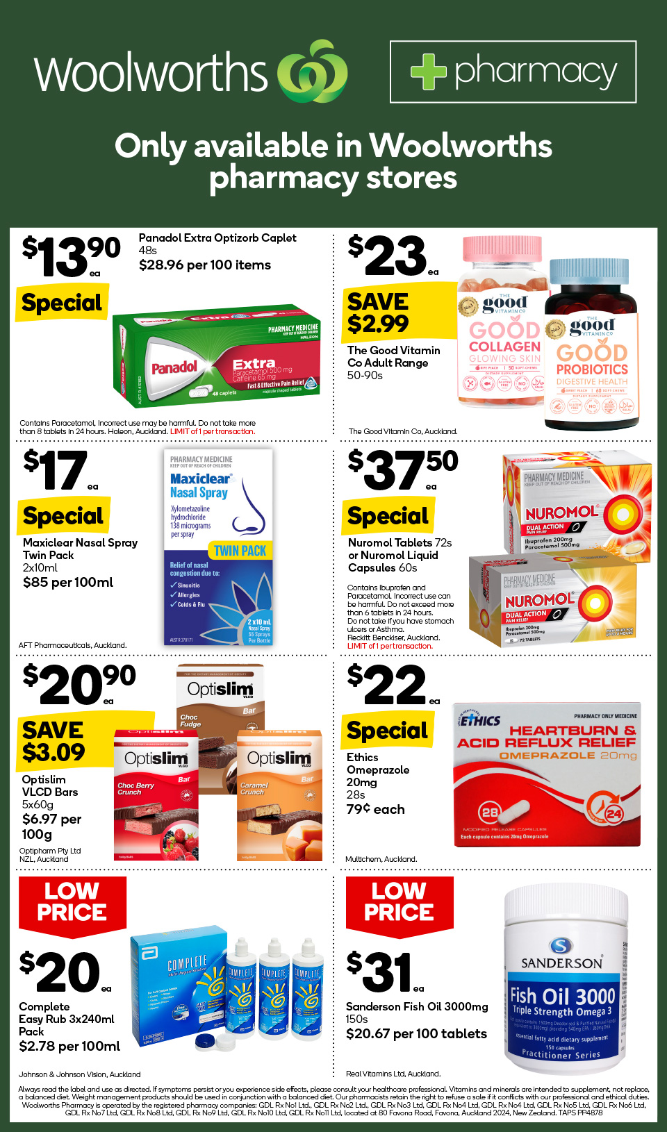 Woolworths Mailer (Countdown)